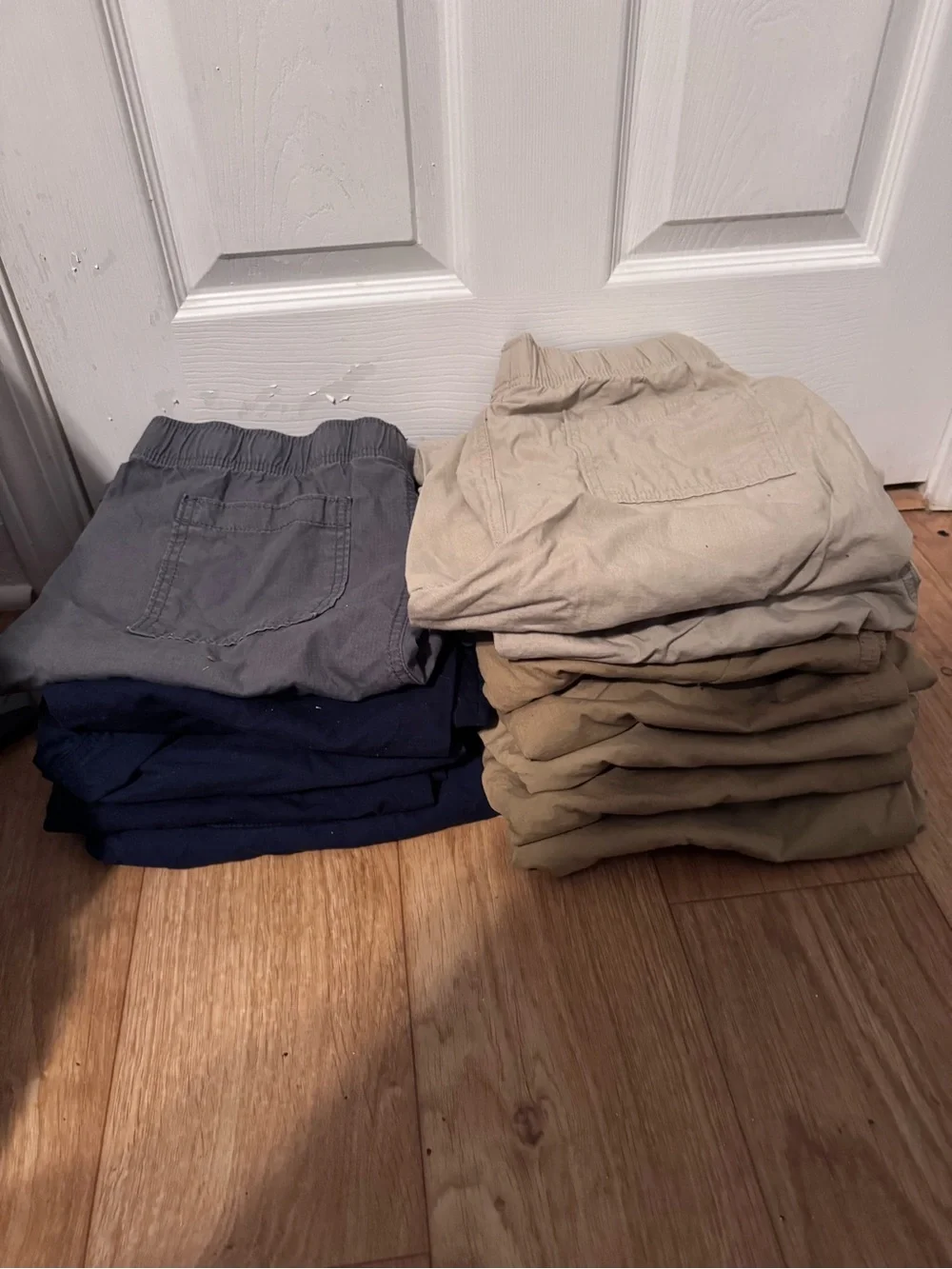 Boys Cargo Shorts Khaki, Navy, Gray size 20 bundle